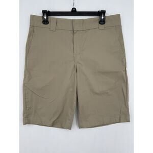 Dickies Relaxed Fit Utility Pocket Skate Work Tan Brown Khaki Shorts Mens W 34